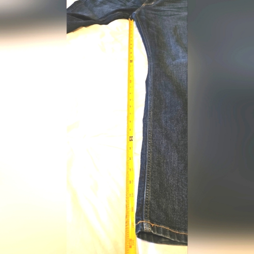 5.11 Tactical Jeans Mens Size 38x34 Dark Blue Denim Whiskers "Always Be Ready" - Picture 5 of 16